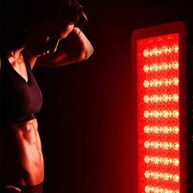 NCCTRW Lampe de luminothérapie LED, Rouge 660nm et Proche Infrarouge 850nm Thérapie Infrarouge Lampe avec Minuterie pour Le S