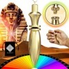 Pendule Divinatoire de Radiesthésie Egyptien THOT Deluxe en Laiton Doré 38 gr et sa Chaîne - Modèle DELUXE [GARANTIE A VIE]