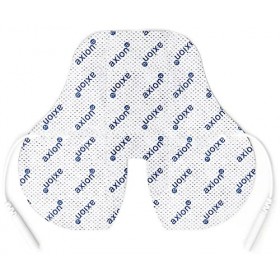 Électrode cervicale ou nuque 13x11 cm axion | Electrostimulateur TENS et EMS avec une adaptation parfaite pour les douleurs c