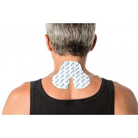 Électrode cervicale ou nuque 13x11 cm axion | Electrostimulateur TENS et EMS avec une adaptation parfaite pour les douleurs c
