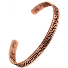 Bracelet magnétique en cuivre avec aimants - bracelet énergie et bien- être - Chacana