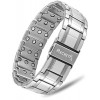 MagnetRX® Bracelet Magnétique Pour Homme - 57 Aimants Puissants 199000 GAUSS Bijou Aimanté Acier Inoxydable Ultra-Résistant