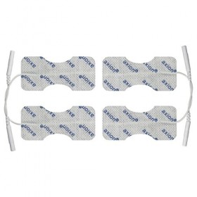 Électrodes compatibles électrostimulation TENS EMS - 4 electrodes pour les doigts, les poignets - patch 60 x 30 mm - pads pou