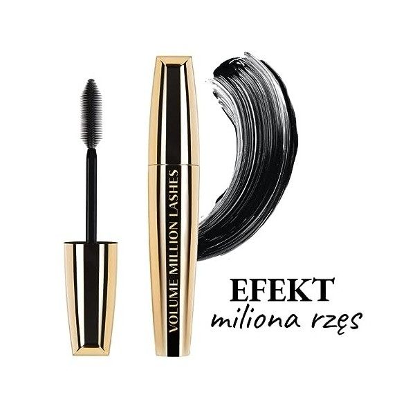 LOreal Mascara Volume Million Cils Black 10.7 ml