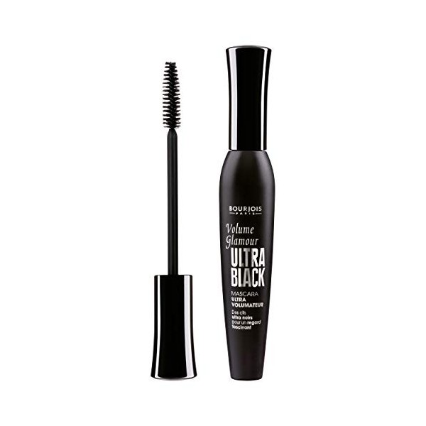 Bourjois - Mascara Volume glamour - Volume Instantané - Brosse Fibres Haute Précision - 61 Ultra Noir 12 ml