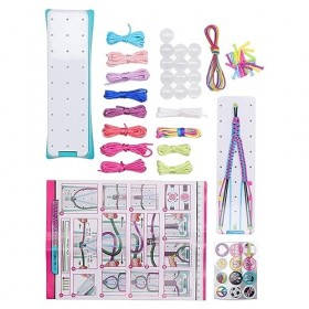 Kit de Fabrication de Bracelets damitié, Kit de Fabrication de Bracelets de Développement des Compétences, Boutons Faciles à