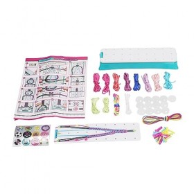 Kit de Fabrication de Bracelets damitié, Kit de Fabrication de Bracelets de Développement des Compétences, Boutons Faciles à