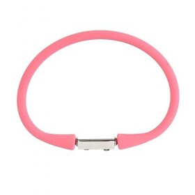 Bracelet énergétique, Bracelet de Sport déquilibre, Thérapie Magnétique à Ions Négatifs Sûrs, Doux pour le Basket-ball Rose