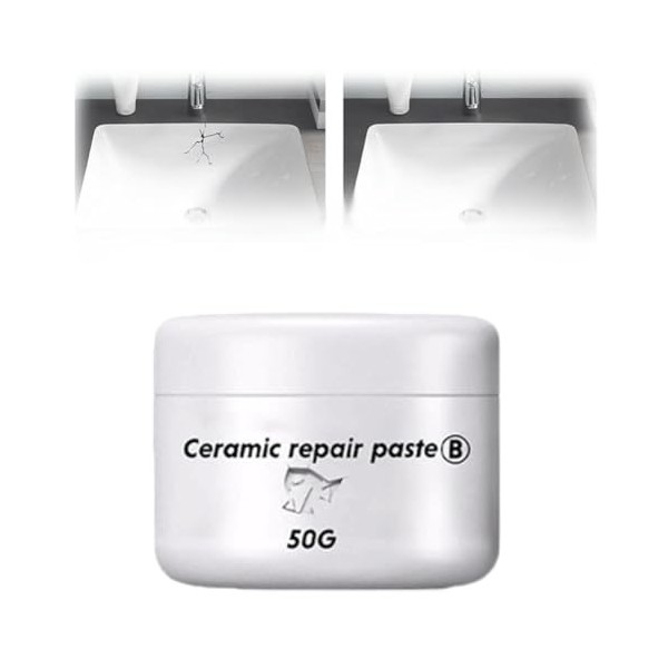 Ceramic Repair Paste,Tile Repair Paste,Ceramic Tile Repair Paste,Ceramic Floor Tile Repair Paste,Porcelain Repair Kit for Sin