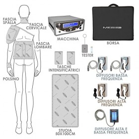 MESIS MagnetoWaves Magnetothérapie haute et basse fréquence, équipement Basic / 10 canaux/puissance max 250 Gauss par canal, 