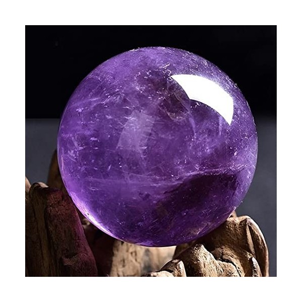 DOUPE Crystal de guérison Chanceux 1 KG AMÉTHYST Balle AMÉTHYST Quartz Sphere Naturelle Sphere INDÉPENDRE GUÉRISATION Cadeaux