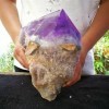 DOUPE Crystal de guérison Chanceux 4800-5100g Natural Quartz Crystal Amethyste Specimen Specimème Magic Wand Guérison Cadeaux