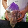 DOUPE Crystal de guérison Chanceux 4800-5100g Natural Quartz Crystal Amethyste Specimen Specimème Magic Wand Guérison Cadeaux