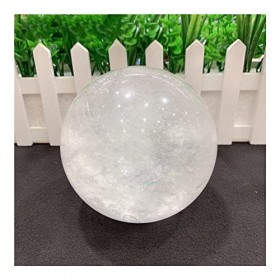 DOUPE Crystal de guérison Chanceux 5-13cm Crystal Naturel Quartz Sphère de Quartz Sphère Sphère Ballon dénergie Reiki Healin