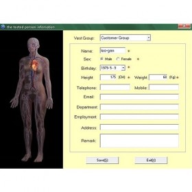 Détecteur De Sous-santé, Analyseur De Santé Physique, Utilisé Pour Surveiller La Fonction Cardiovasculaire Et Cérébrovasculai