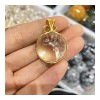 DOUPE Solde dénergie Spirit Stone Cristal Naturel Cristal Blanc Rainbow Energy Gem Pendentif Reiki Guérisseur Cadeau 1PC pou