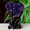 DOUPE Crystal de guérison Chanceux 1 Morceaux daméthyste grappe daméthyste amethyste Cave Bloc daméthyste Cristal Agate Ru