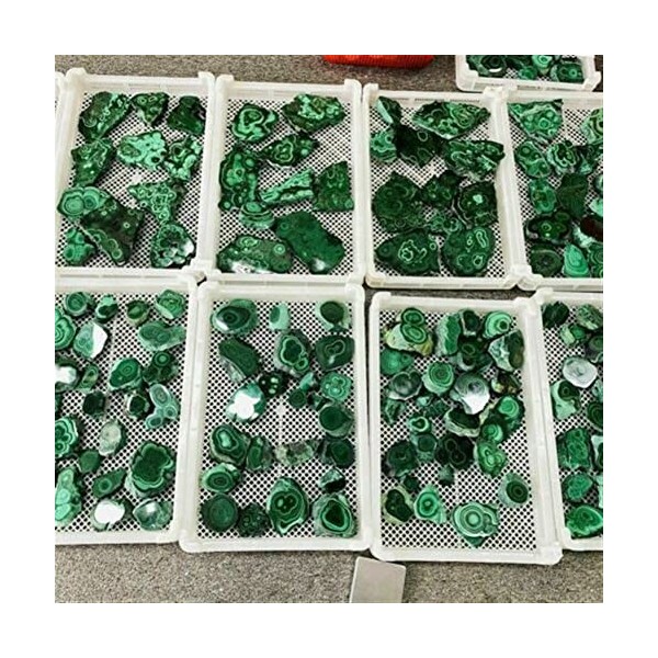 DOUPE Crystal de guérison Chanceux 2-5 Morceaux de 1 Livre Minéral Minéral Green Gemstone Quartz Watch Cadeaux de décoration 