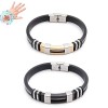 ADFUGE Ion Therapeutic Lympunclog Titanium Wristband Pro, Sugarfirm Elite Titanion Wristband, Titan Stainless Steel Magnetic 