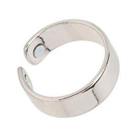 Anneau daimant, Bijoux Anneau de Guérison Magnétique de Soulagement des Articulations en Toute sécurité en Métal pour Hommes