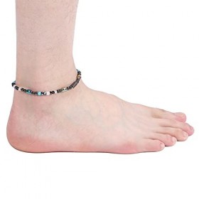 Bracelet de Cheville Magnétique, Aimant de Force de Cheville Brûlant les Graisses pour lextérieur pour la Maison pour la Cou