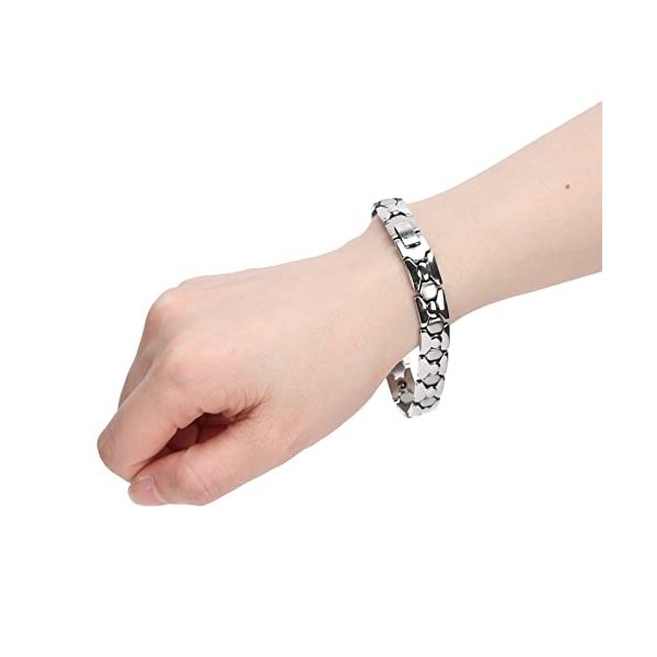 Bracelets Magnétiques pour Femmes, Thérapie Efficace de Soulagement de la Douleur de Larthrite de Fatigue pour RSI et Canal 