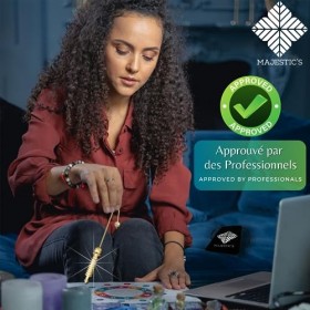 Pendule Divinatoire Egyptien de Radiesthésie ISIS GRAND FORMAT 9 spirales en Laiton doré – Pendule TEMOIN Voyance Sourcier 