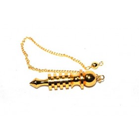 Jet International Isis 4 Plaque Anneau Métal Plaqué Or Pendule Isis Guérison Radiesthésie A ++