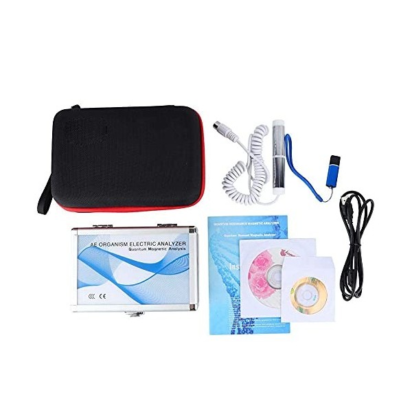 Analyseur de corps à résonance magnétique Quantum, scanner multi-langues pour la santé du corps entier avec analyse dynamique