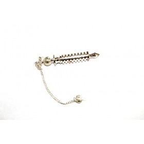 Jet International Anneau de Plaque de qualité 9 en métal plaqué Argent Pendule Isis guérison Radiesthésie A ++