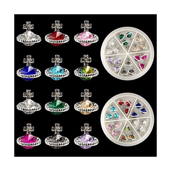 Planet Charms Nails Decoration - Fancy Nail Art Charms - 1 piece