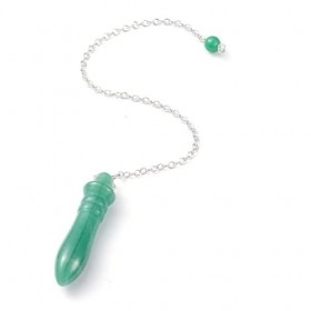 PENDULE DIVINATOIRE EGYPTIEN DE RADIESTHÉSIE AVENTURINE