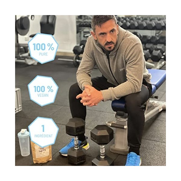 Glycine Pure • 100% Vegan • Acide Aminé essentiel • Idéal pour la reconstruction du collagène des articulations & les tendini