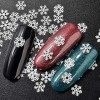 5 X 5 MM de Noël Flocons de neige ultrafin Flocons de vernis à ongles nail Paillettes Sequins 2018 meilleures VENTES à ongles