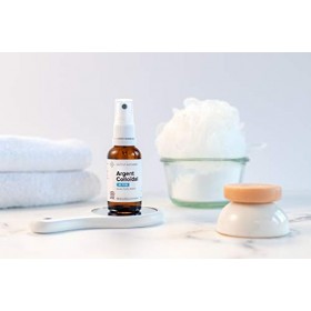 Institut Katharos ● Spray Argent colloïdal de poche 30ml ● 100% Naturel 40 PPM ● Certifié Ecocert en Cosmos Natural ● Fabriqu