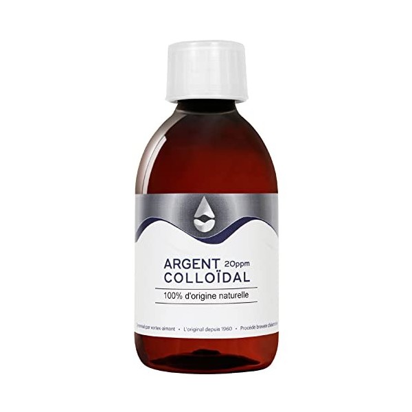 Argent colloïdal 20ppm mini - 150 ml