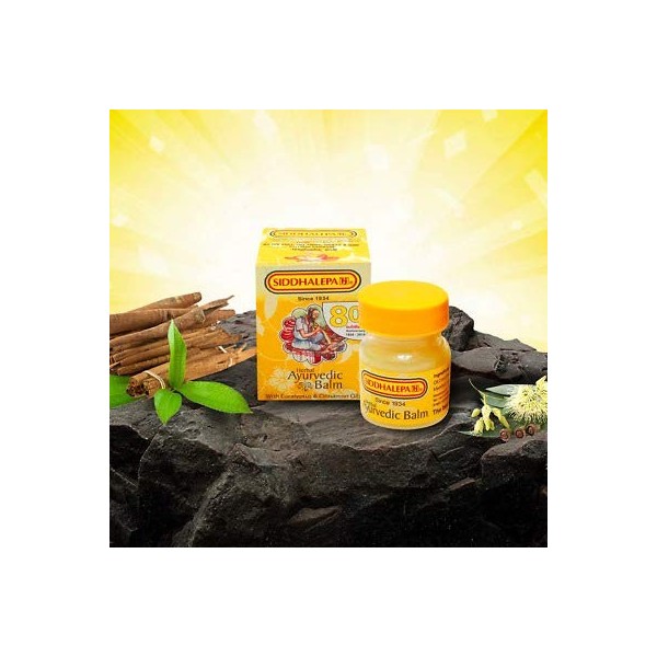 Tiger Balsam – Siddhalepa Baume – XXL 100 g – Herbal Baume ayurvédique par Hettigoda Industries PVT Ltd.