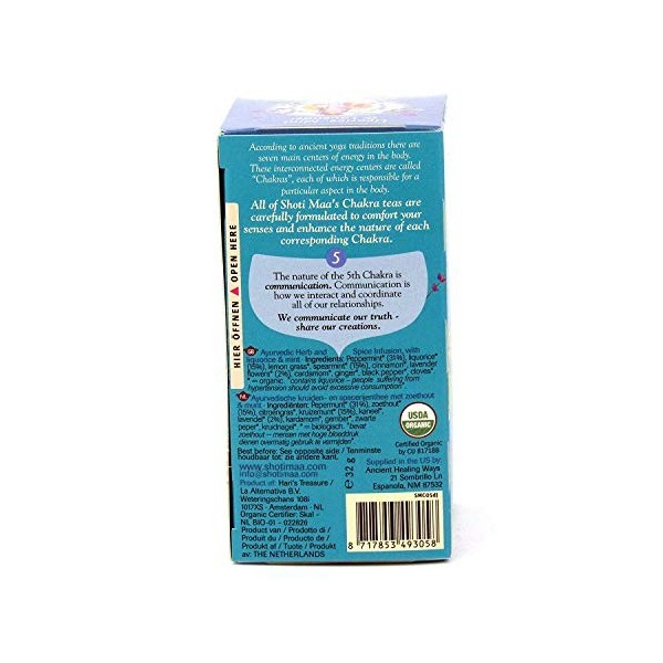 Shoti Maa 16 Enveloppes Chakra Parlent