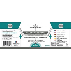 Argent Colloïdal lot 40 PPM et 5 PPM ● 100% Naturel ● Ionisation optimale 100% énergie solaire ● Fabriqué en France ● Protect