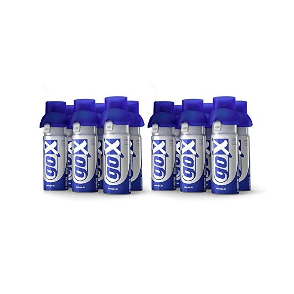 Pack De 12 Canettes Doxygène Pur 6 Litres Marque GoX - Luttez Contre La fatigue, Tonifiez Votre Corps & Votre Esprit : March