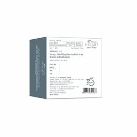 DR. Morepen Résine de Shilajit naturelle et pure, extrait de lHimalaya 100 % pur bio pour énergie, concentration et vitalité