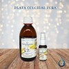 Argent colloïdal pur 20 ppm en bouteille en verre ambre 250 ml avec flacon vaporisateur 30 ml - Solution puissante pour la sa