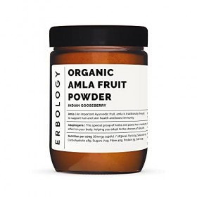 Organic Amla Powder 300g - Indian Gooseberry - Adaptogen - Sustainably Sourced from India