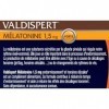 VALDISPERT - Complément alimentaire sommeil mélatonine - Endormissement rapide - Programme 50 nuits - 50 comprimés orodispers