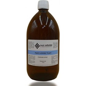 ARGENT COLLOÏDAL 15ppm : pack 1 litre + vapo 30ml - Fabricant français dargent colloïdal et doligo-éléments - Production Ha