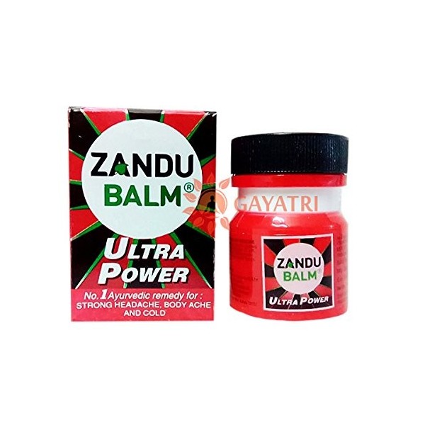 Emami Limited. Zandu ULTRA POWER BALM AYURVEDIC 8 ML PACK DE DEUX 