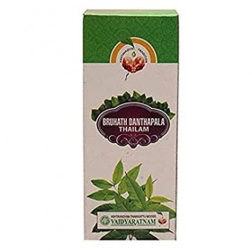 Vaidyaratnam Bruhath Danthapala Thaïam Lot de 2 2 200 ml 