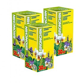 Bronchin Phyto Concentré Pack de 3 - Cours de 21 jours - Extraits de plantes naturelles - Santé respiratoire - Toux