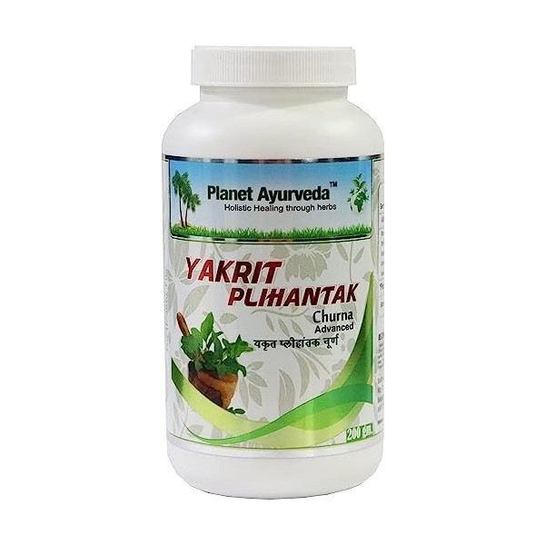 SMED Planet Ayurveda Yakrit Plihantak Churna Advanced 200 g pour problèmes hépatiques