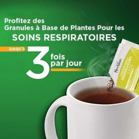 Herbion Naturals Respiratory Care Herbal Granules - 10 granules pour toute la famille - Favorise la santé des voies nasales e